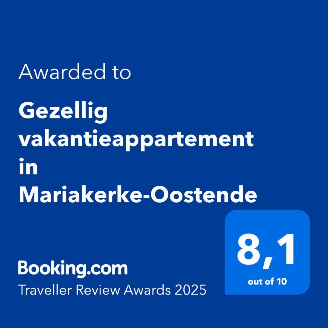 Gezellig Vakantieappartement In Mariakerke-Oostende Exteriör bild